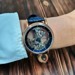 Earnshaw Montre Automatique|Montre Cuir<Montre Homme ES-8225-06 - Fowler Bridge Skeleton Automatic