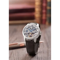 Earnshaw Montre Automatique|Montre Cuir<Montre Homme ES-8006-01 - Longitude