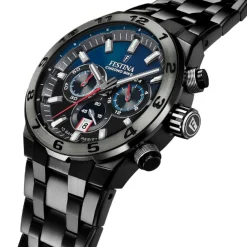 Festina Montre Acier<Montre Homme - F20673-1 Bracelet Acier Noir