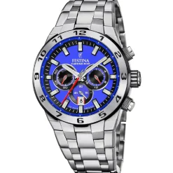 Festina Montre Acier<Montre Homme - F20670-3 Bracelet Acier Argent