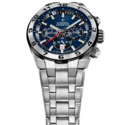 Festina Montre Acier<Montre Homme - F20670-1 Bracelet Acier Argent