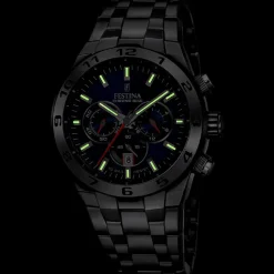 Festina Montre Acier<Montre Homme - F20670-1 Bracelet Acier Argent