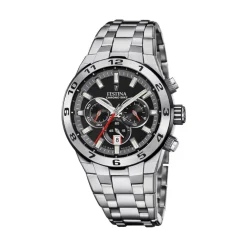 Festina Montre Acier<Montre Homme - F20670-6 Bracelet Acier Argent