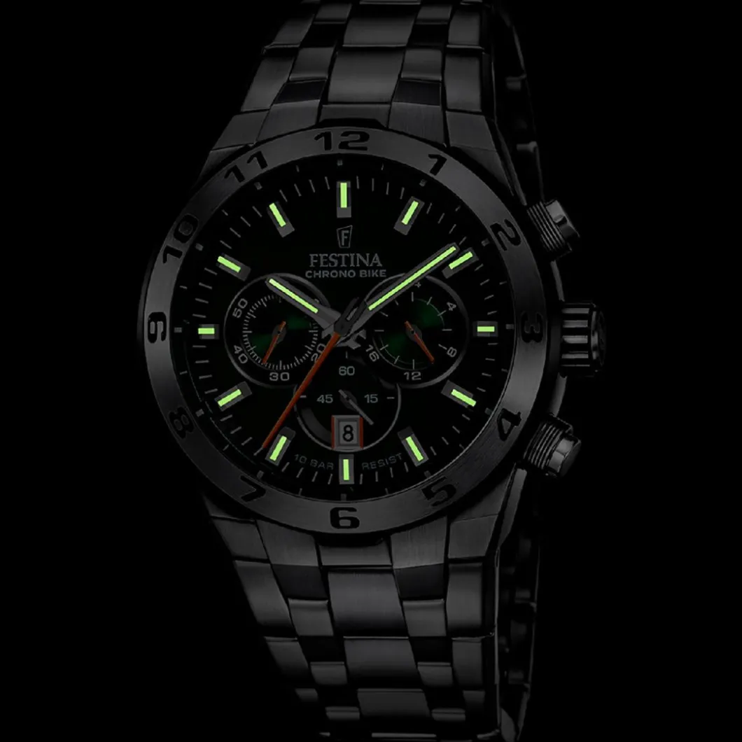 Festina Montre Acier<Montre Homme - F20670-2 Bracelet Acier Argent