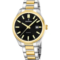 Festina Montre Acier<Montre Homme Acero Clasico - F20738-4 Bracelet Acier Bicolore