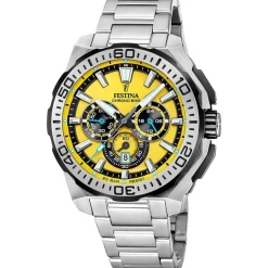 Festina Montre Acier<Montre Homme Chrono Bike - F20724-4 Bracelet Acier Argent
