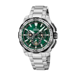 Festina Montre Acier<Montre Homme Chrono Bike - F20724-3 Bracelet Acier Argent