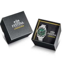 Festina Montre Acier<Montre Homme Chrono Bike - F20724-3 Bracelet Acier Argent