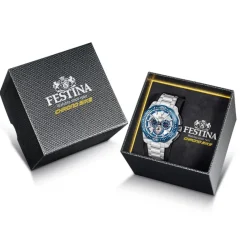 Festina Montre Acier<Montre Homme Chrono Bike - F20724-1 Bracelet Acier Argent
