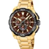 Festina Montre Acier<Montre Homme Chrono Bike - F20727-3 Bracelet Acier Doré