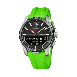 Festina Montre Connectée<Montre Homme Connected - F23000-B Bracelet Résine Vert