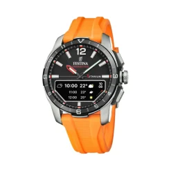 Festina Montre Connectée<Montre Homme Connected - F23000-D Bracelet Résine Orange
