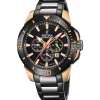 Festina Montre Acier<Montre Homme Special Editions - F20645-1 Noir et Doré Rose