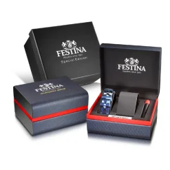 Festina Montre Acier<Montre Homme Special Editions - F20645-1 Noir et Doré Rose