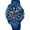 Festina Montre Acier<Montre Homme Special Editions - F20729-1 Bracelet Acier Bleu