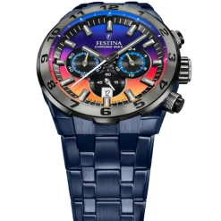 Festina Montre Acier<Montre Homme Special Editions - F20709-1 Bracelet Acier Bleu