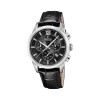 Festina Swiss Made Montre Cuir<Montre Homme Chrono - F20041-4 Bracelet Cuir Noir