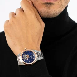 Festina Swiss Made Montre Acier|Montre Automatique<Montre Homme Automatico - F20061-2 Bracelet Acier Argent