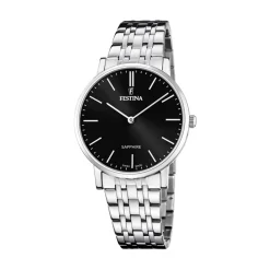 Festina Swiss Made Montre Acier<Montre Homme Classiques Acier - F20045-4 Bracelet Acier Argent