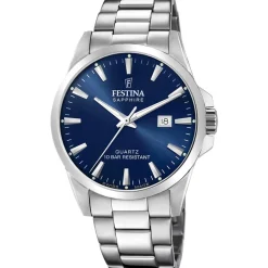 Festina Swiss Made Montre Acier<Montre Homme Classiques Acier - F20024-3 Bracelet Acier Argent