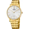 Festina Swiss Made Montre Acier<Montre Homme Classiques Acier - F20046-2 Bracelet Acier Doré