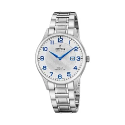 Festina Swiss Made Montre Acier<Montre Homme Classiques Acier - F20067-1 Bracelet Acier Argent
