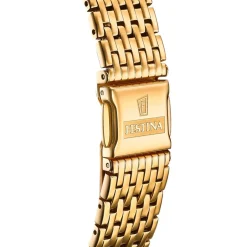 Festina Swiss Made Montre Acier<Montre Homme Classiques Acier - F20020-1 Bracelet Acier Doré