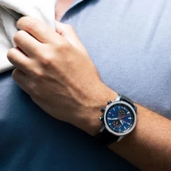 Festina Montre Cuir<Montre Homme Timeless Chronograph - F20695-5 Bracelet Cuir Noir