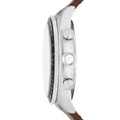 Fossil Montres Montre Cuir<Montre Homme Fossil Sport Tourer - FS6042 Bracelet Cuir Marron