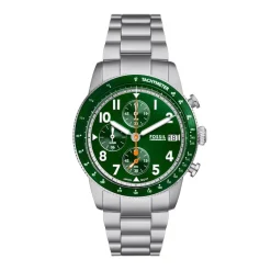 Fossil Montres Montre Acier<Montre Homme Fossil Sport Tourer - FS6048 Bracelet Acier Argent
