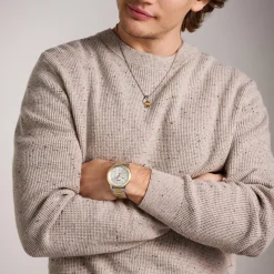 Fossil Montres Montre Acier<Montre Homme Neutra - FS6112 Bracelet Acier Bicolore