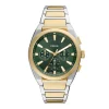 Fossil Montres Montre Acier<Montre Homme Everett - FS6106 Bracelet Acier Bicolore