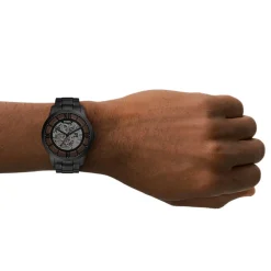 Fossil Montres Montre Acier|Montre Automatique<Montre Homme Automatic - ME3269 Bracelet Acier Noir