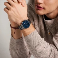 Fossil Montres Montre Acier<Montre Homme Neutra - FS6111 Bracelet Acier Gris foncé