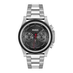 Hugo Montre Acier<Montre Homme #Brave - 1530347 Bracelet Acier Argent