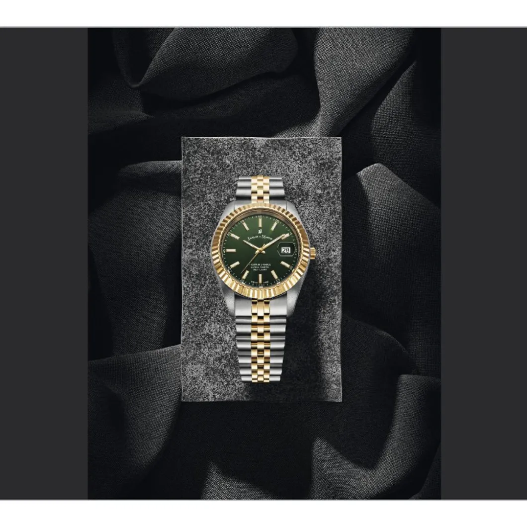 Jacques Du Manoir Montre Acier<Montre Homme Inspiration Business - JWN01703 Bracelet Acier Argent