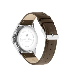 JDM Military Montre Cuir<Montre Homme Alpha I - JDM-WG001-03 Bracelet Cuir Marron