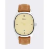 Kelton Montre Cuir<Montre Homme Grande Colorama - 9124912 Crème Marron
