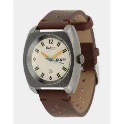 Kelton Montre Cuir<Montre Homme RC 22 White - 9121062