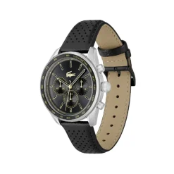 Lacoste Montre Cuir<Montre Homme Boston - 2011379 Bracelet Cuir Noir