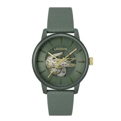 Lacoste Montre Automatique|Montre Cuir<Montre Homme .12.12 Automatique - 2011384 Bracelet Cuir Vert