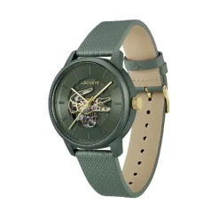 Lacoste Montre Automatique|Montre Cuir<Montre Homme .12.12 Automatique - 2011384 Bracelet Cuir Vert