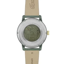 Lacoste Montre Automatique|Montre Cuir<Montre Homme .12.12 Automatique - 2011384 Bracelet Cuir Vert