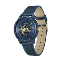 Lacoste Montre Automatique|Montre Cuir<Montre Homme .12.12 Automatique - 2011385 Bracelet Cuir Bleu