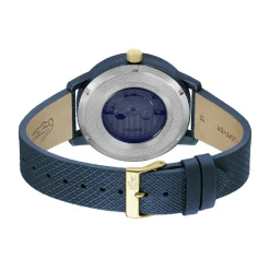 Lacoste Montre Automatique|Montre Cuir<Montre Homme .12.12 Automatique - 2011385 Bracelet Cuir Bleu