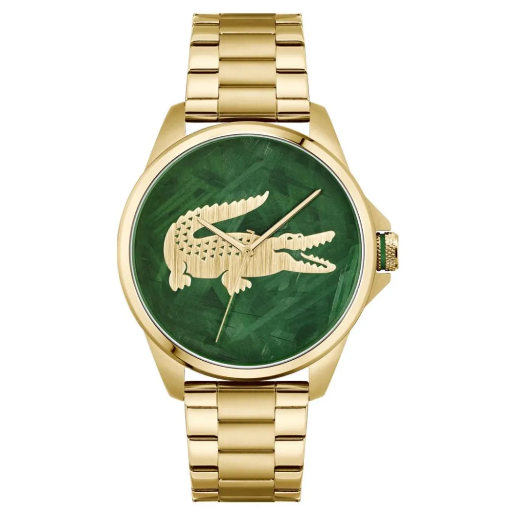 Lacoste Montre Acier<Montre Homme Le Croc - 2011394 Bracelet Acier Vert