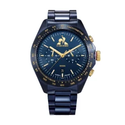 Le Coq Sportif Montres Montre Acier<Montre Homme Coq D'Or - LC37641BLT15B Bracelet Acier Bleu