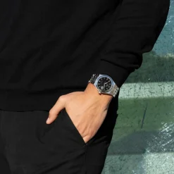 Lotus Montre Automatique|Montre Acier<Montre Homme Automatico - L19000-5 Bracelet Acier Argent