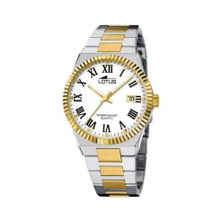 Lotus Montre Acier<Montre Homme Freedom Collection - L18836-4 Bracelet Acier Bicolore