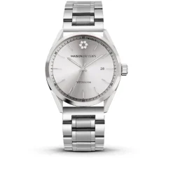 Maison Du Temps Montre Acier<Montre Homme MTOmicron Silver Acier